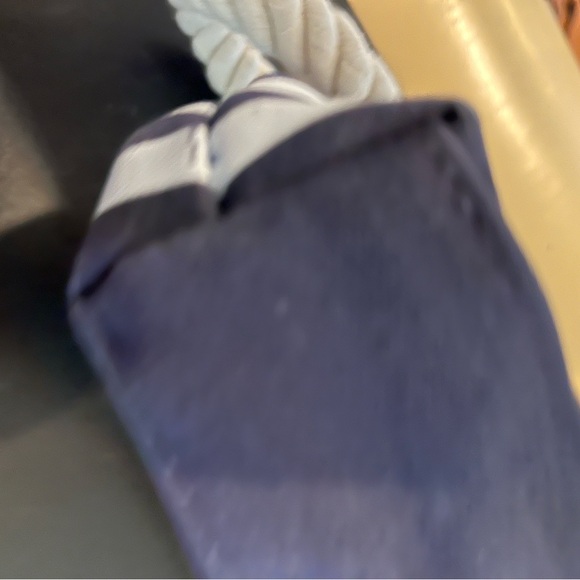 Jean Paul Gaultier Navy and White Cosmetic Bag - Picture 6 of 8